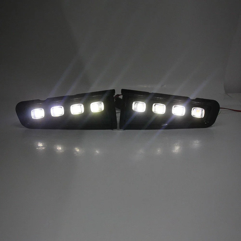 LED DRL Fog Lights with Turn Signal for Ford Bronco (2021-2023)