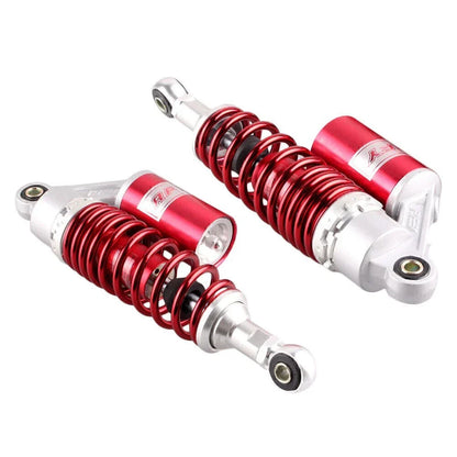 280mm 11" Air Shock Absorbers Pair for Scooter Bike Moped Red