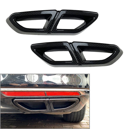 ABS Rear Exhaust Muffler Tail Pipe Cover for VW Passat Variant (2016-2019)