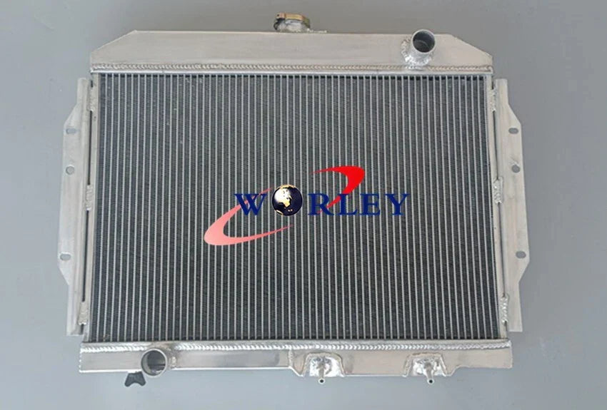 Aluminum Radiator & Fans for AMC AMX Ambassador Gremlin Javelin Matador V8 (58-74)