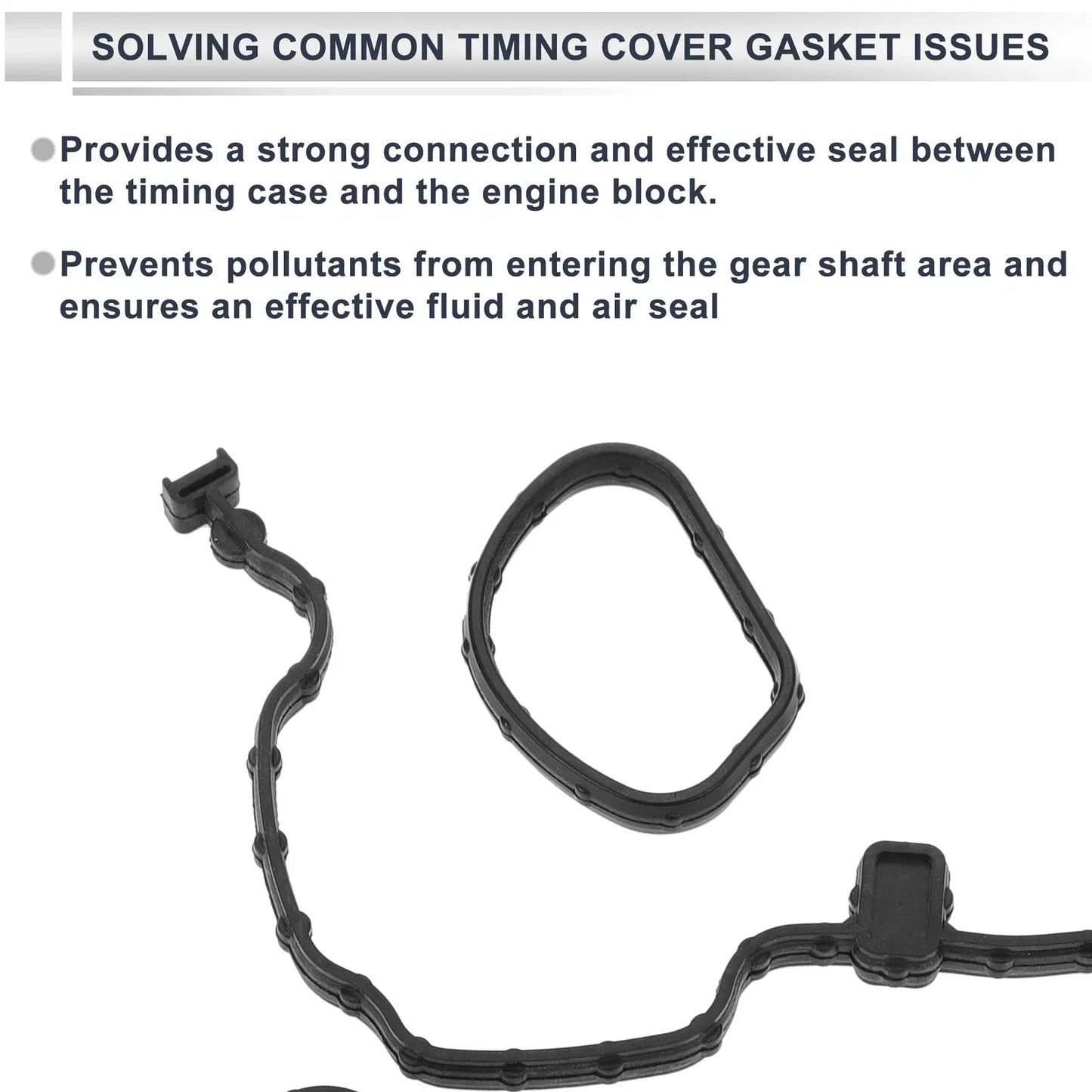 Timing Cover Gasket Set for Chrysler Dodge 3.6L V6 (2011-2021)