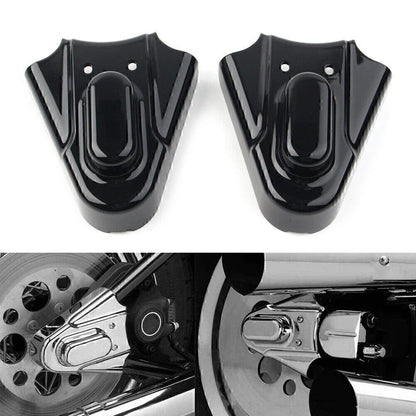 ABS Kuryakyn Gloss Black Phantom Covers for Harley Softail FXST/C