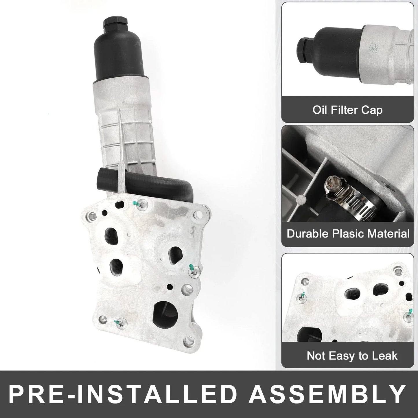 Engine Oil Filter Base Housing for Mercedes-Benz SLK250 (2012-2016)