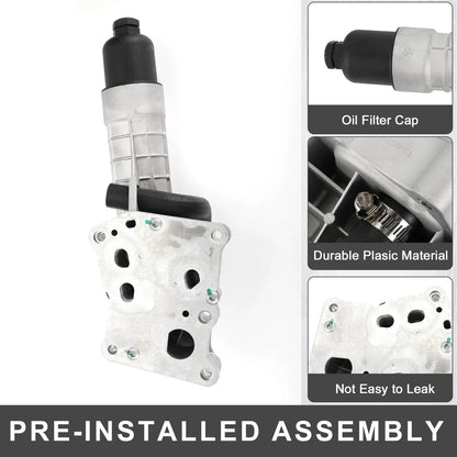 Engine Oil Filter Base Housing for Mercedes-Benz SLK250 (2012-2016)