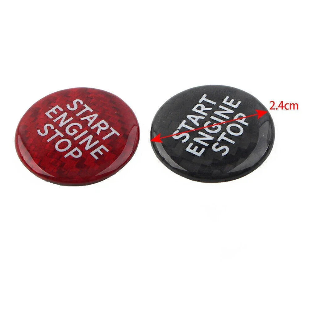 Red Engine Start Stop Button Cover for BMW G20 G14 G15 G29 G05 G06 G07 (2019-2021)