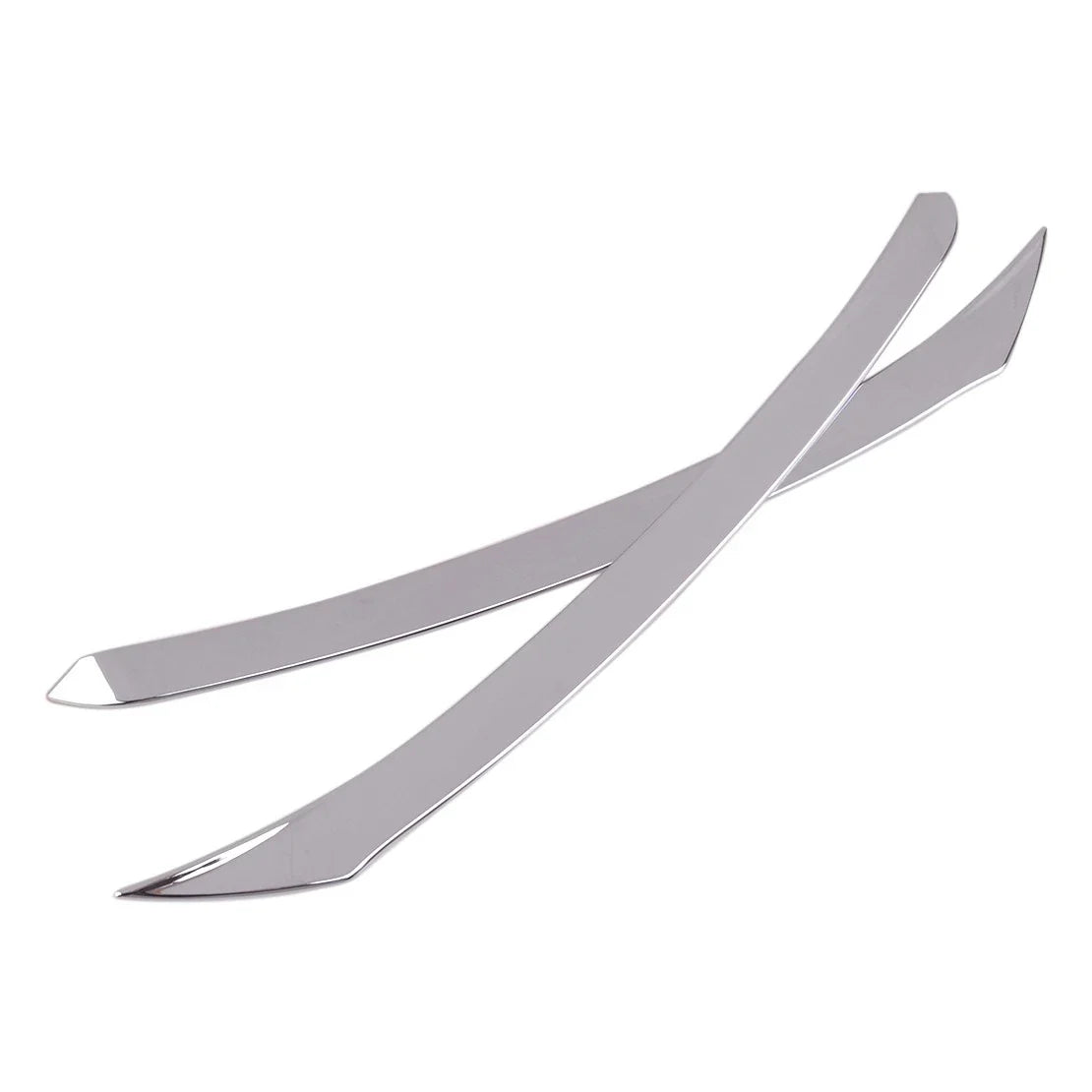 Chrome Front Headlight Eyebrow Cover for Nissan X-Trail T32 (2014-2016)