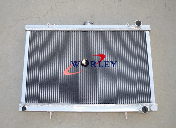 Aluminum Radiator & Fans for Nissan Skyline R32 GTS GTR (1989-1994)