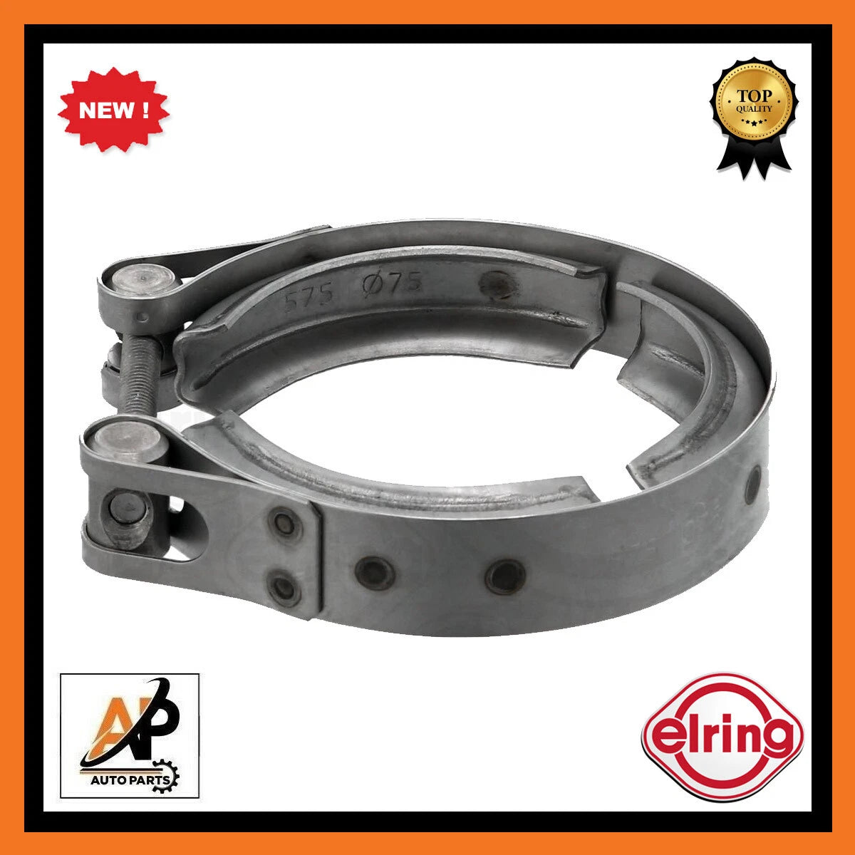 Exhaust System Pipe Connector for Audi Cupra Seat Skoda VW Dodge ()