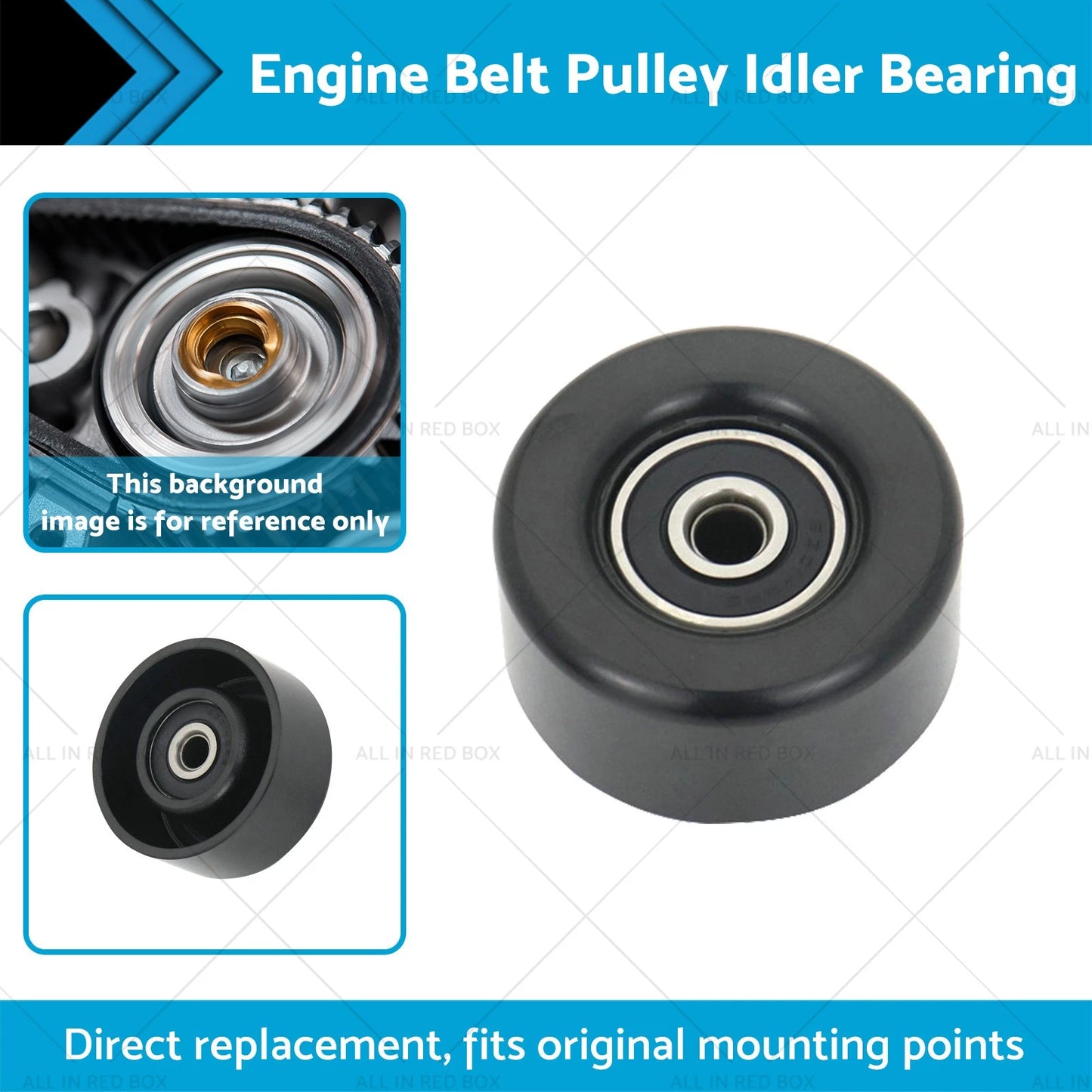 Engine Belt Pulley Idler Bearing for Nissan Micra K13 (2010 - Present)