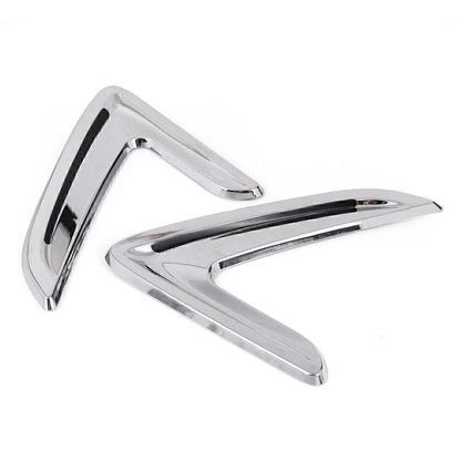 Chrome Side Body Marker Fender Air Wing Vent Trim for BMW 3 Series (2013-2018)