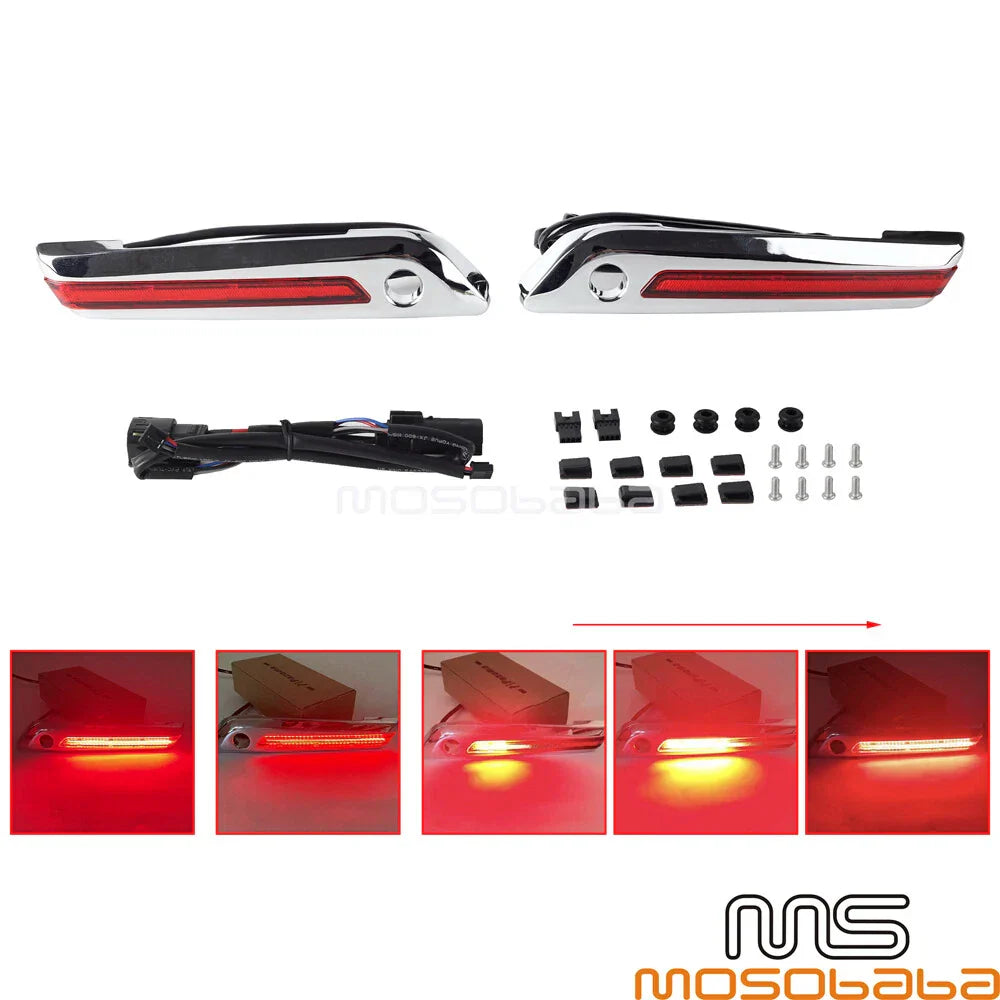 Saddlebag Latch Lights Brake Lamp for Harley Touring (2014-2023)