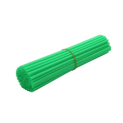 72pcs Green Wheel Rim Guard Wraps for Motocross Dirt Bike