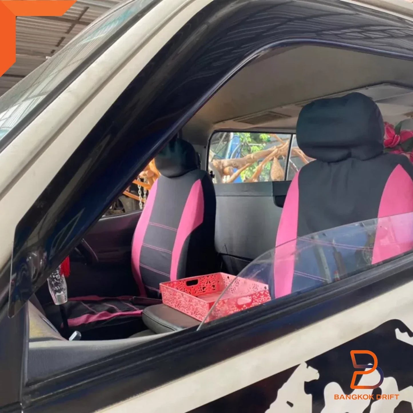 Visor Rain Shield Wind Deflector for Toyota Hiace Commuter (1992-2004)