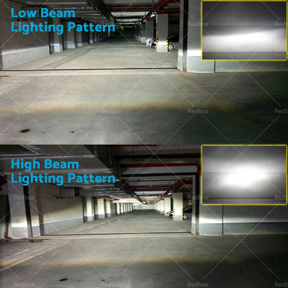 HB2 9003 H4 LED Headlight Globes Hi/Low Beam for Car