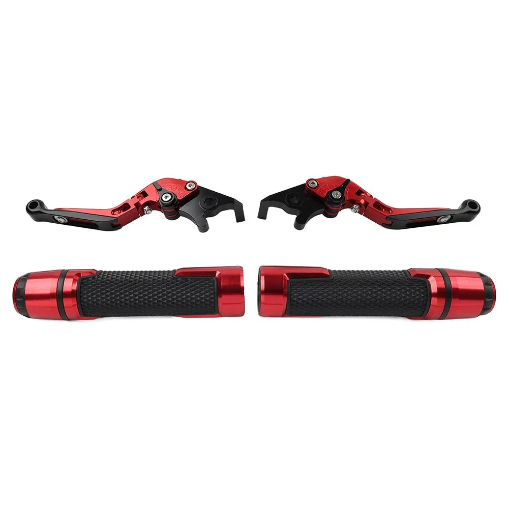 Folding Extendable Brake Clutch Lever Grip Set for BMW F800R (2009-2018)