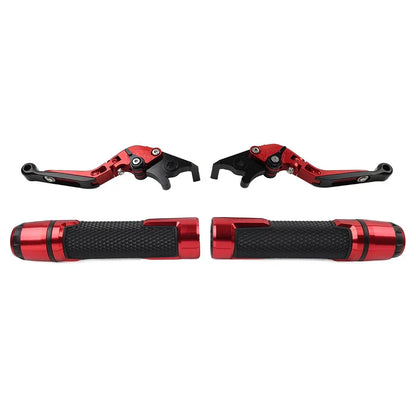 Folding Extendable Brake Clutch Lever Grip Set for BMW F800R (2009-2018)