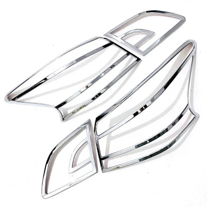 ABS Chrome Tail Light Frame Cover for Nissan Sentra (2013-2018)