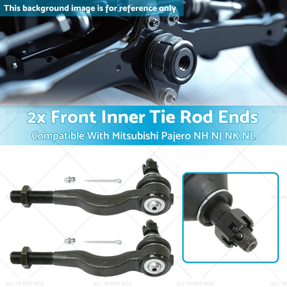 Front Inner Tie Rod Ends for Mitsubishi Pajero NH NJ NK NL 1991-2000