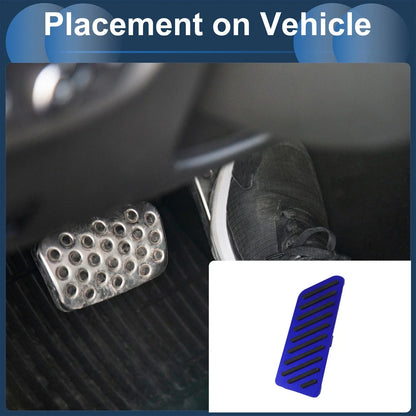 Footrest Pedal Pad Cover for Honda CR-V (2017-2024) - 1 x Blue