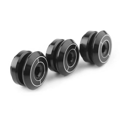 3 x Air Cleaner Filter Caps CNC Aluminum for YAMAHA Xmax 300 (2017-2018)