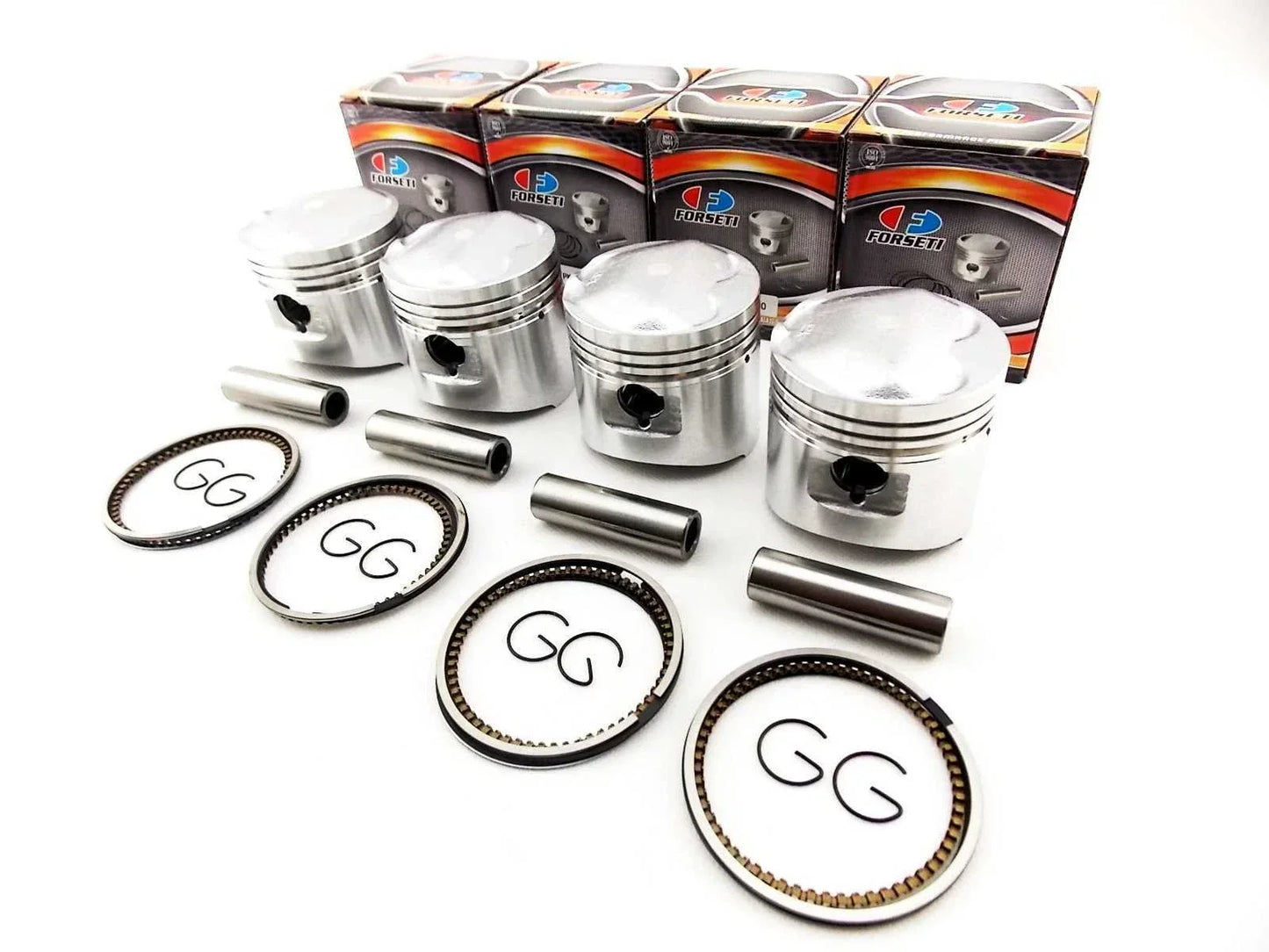 62mm Piston Set with Rings & Clips for Honda CB750K (1979-1982)