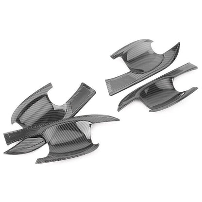 Carbon Fiber Door Handle Bowl Cover Trim for Mitsubishi Eclipse Cross (2018)