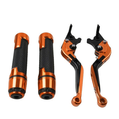 Folding Extendable Brake Clutch Levers Grips Set for Kawasaki ZX10R (2004-2023)