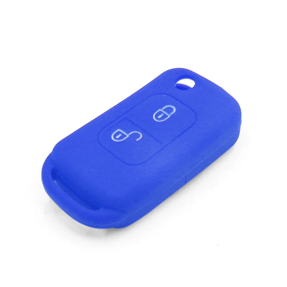Blue Silicone Car Remote Key Fob Cover for Mercedes Benz Sprinter, Viano