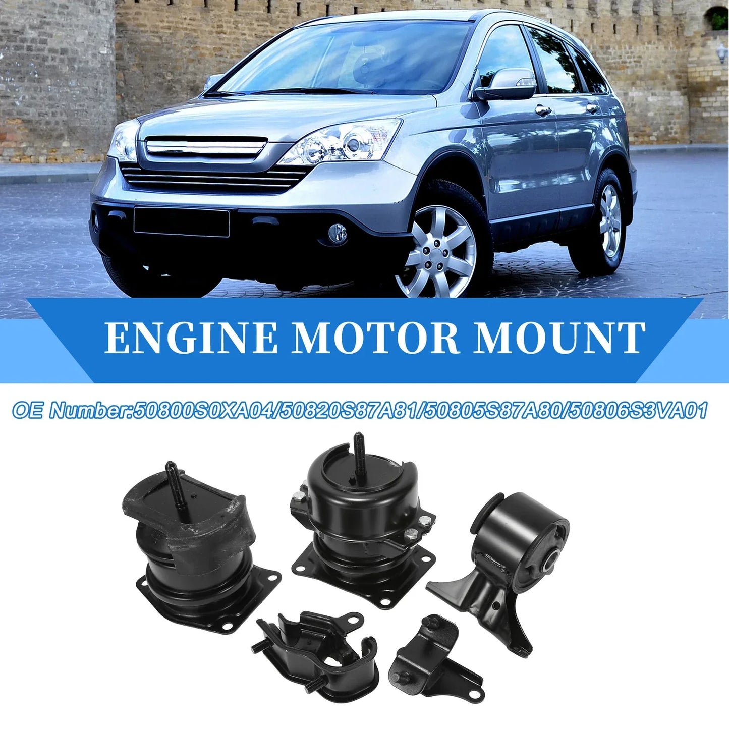 Engine Motor Mount Set for Honda Pilot (2001-2006)