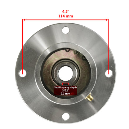 Deck Spindle Blade and Pulley Replacement for Scag SSZ-16BV (2018–2020)