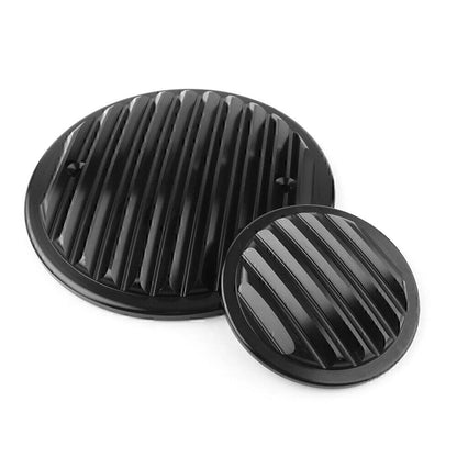 Black Finned Engine Cover for Victory Cross Country, Hammer, Vegas (2010-2017)