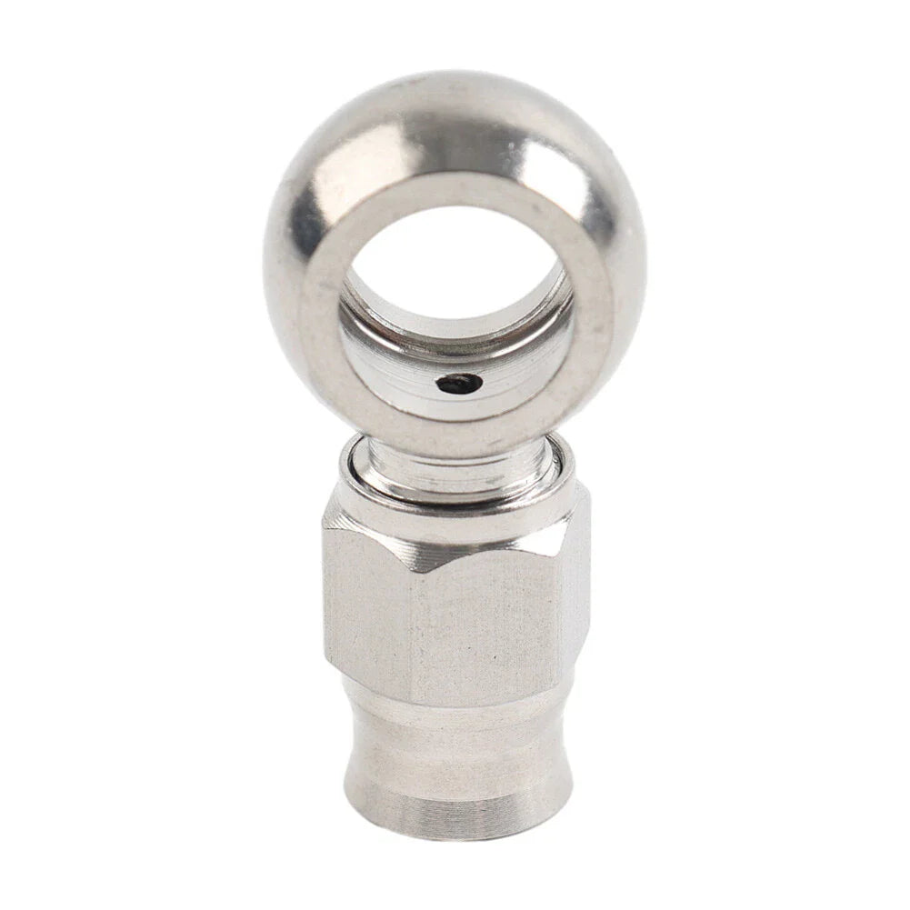 10.2mm Stainless Steel AN-3 Eye Banjo Hose Ends for Motorcycle Brake Fittings