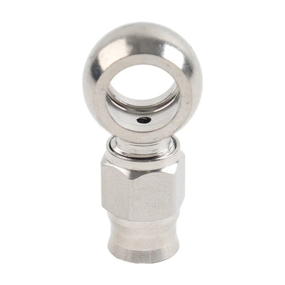 10.2mm Stainless Steel AN-3 Eye Banjo Hose Ends for Motorcycle Brake Fittings