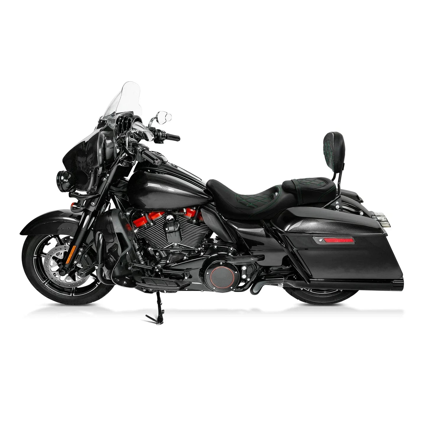 Sissy Bar Backrest Pad for Harley Touring CVO Road King Glide