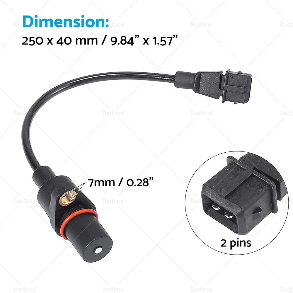 Crankshaft Crank Angle Sensor for Hyundai Accent, Getz, Kia Rio (2000-2011)