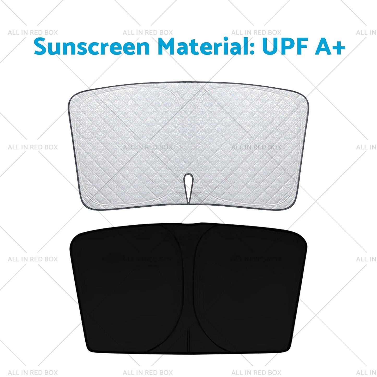 6 Layer Thick WindScreen SunShade for Porsche Macan (2014-2025) UV Protection