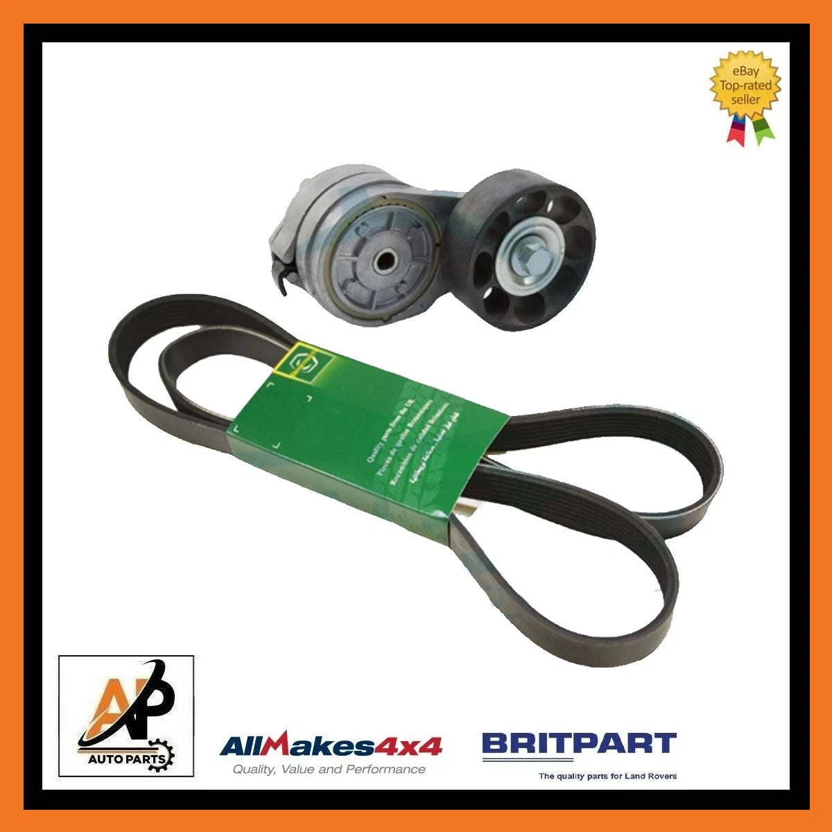 Aux Drive Belt Tensioner and Belt Replacement for Land Rover Defender (1983–1997)