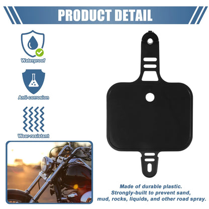 Motorcycle Number Plate Replacement Black for Honda XR CRF XR50 CRF50 (2000-2023)