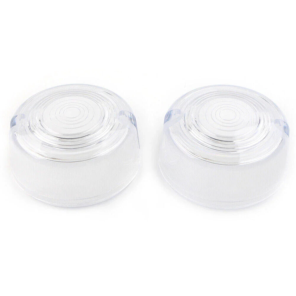 Turn Signal Lens Covers for Harley Dyna FXD FXR Sportster XLH 883 1200 FXST