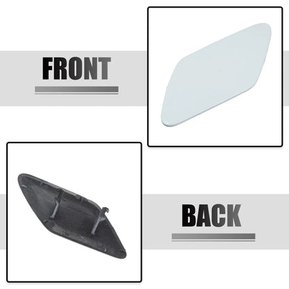 Front Left Washer Nozzle Cover for Porsche Cayenne (2011-2018) White