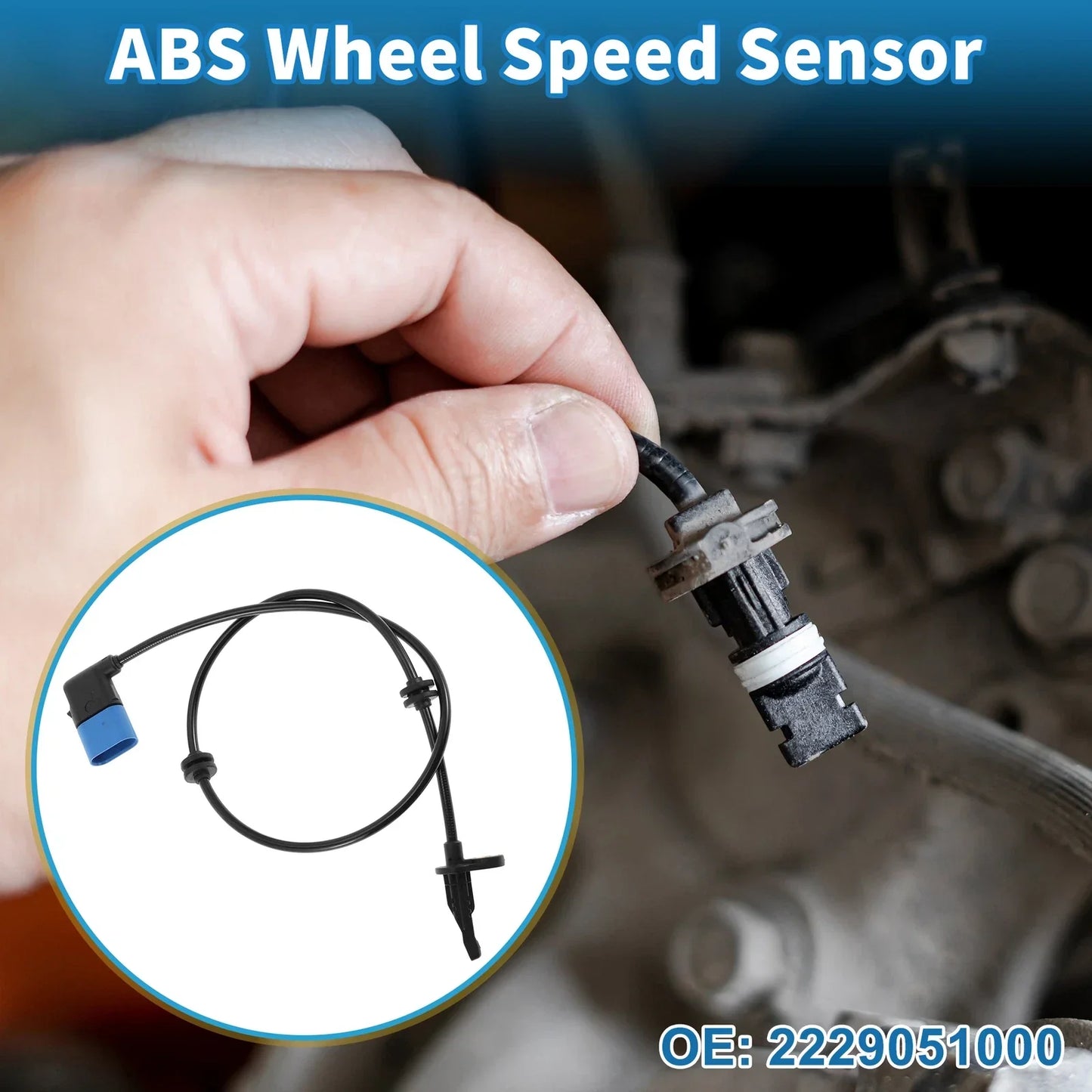ABS Wheel Speed Sensor for Mercedes-Benz S550 (2014-2017)