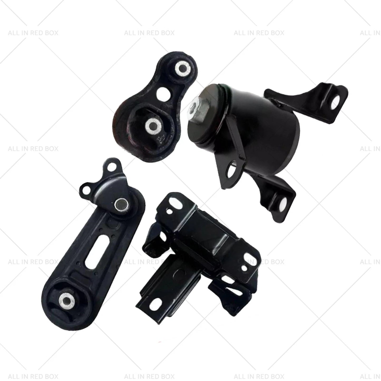 4Pcs Engine Mounts for Mazda 2 2007-2014 DE 1.5L 4cyl ZY Engine