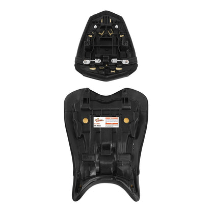 Black Driver & Passenger Seats for Yamaha YZF R1 (2009-2014)
