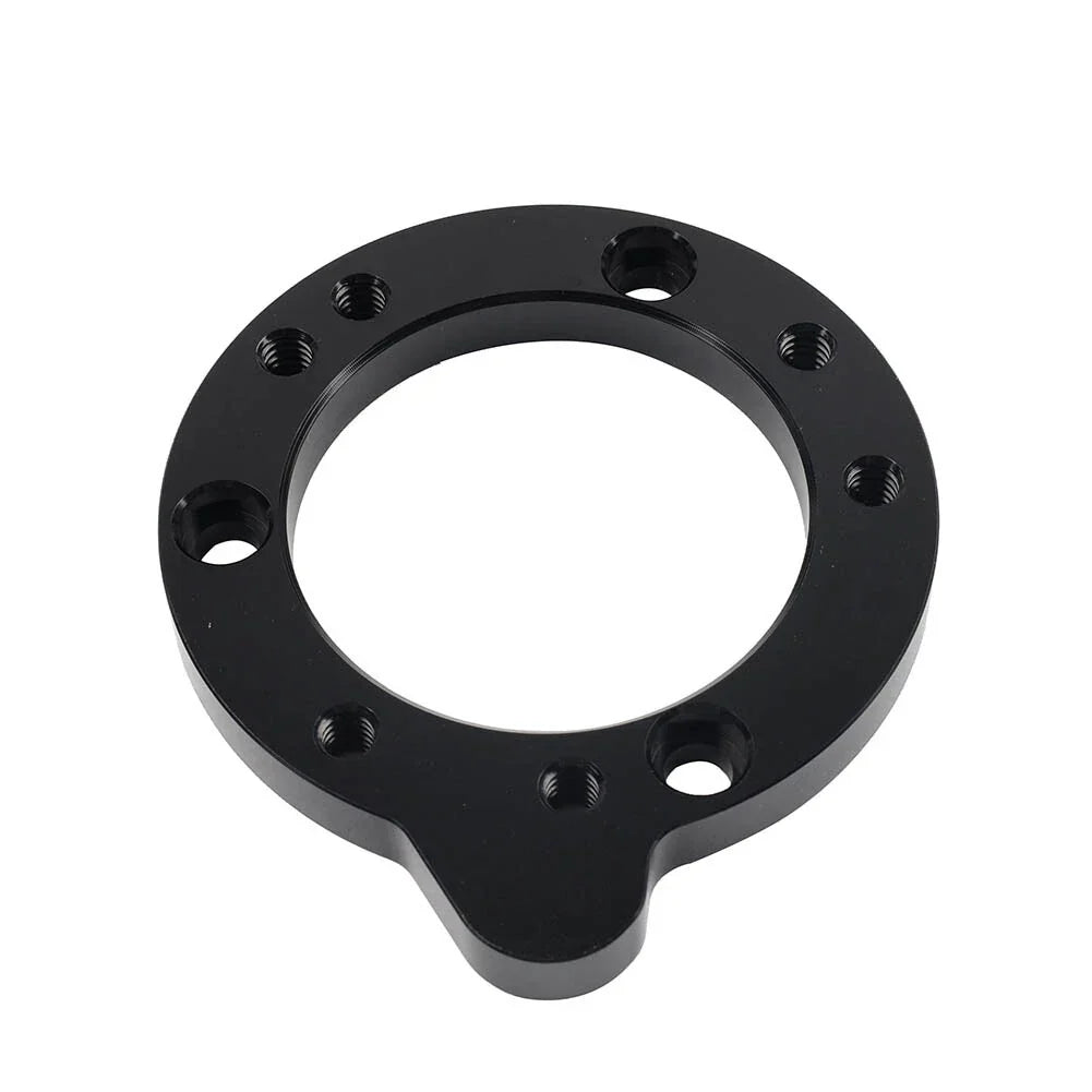 BLK Air Filter Cleaner Adapter Plate for Harley CV & S&S Super E G Carburetor