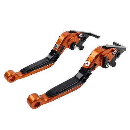 Orange Extendable Brake Clutch Levers for Suzuki GSXR600 GSXR750 GSXR1000 (06-10)