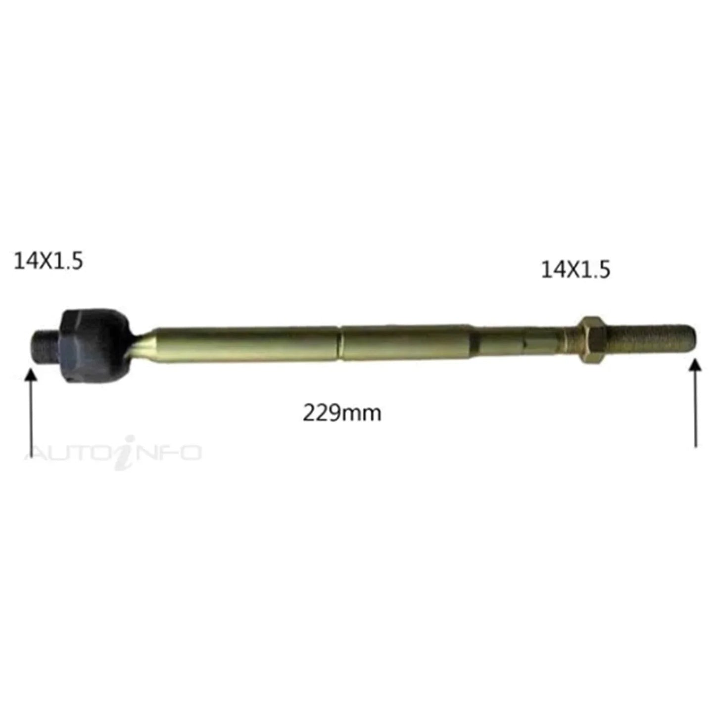 Steering Rack End for Toyota Tarago TCR10 TCR11 TCR20 TCR21 4cyl 2.4L 2TZ 90-00