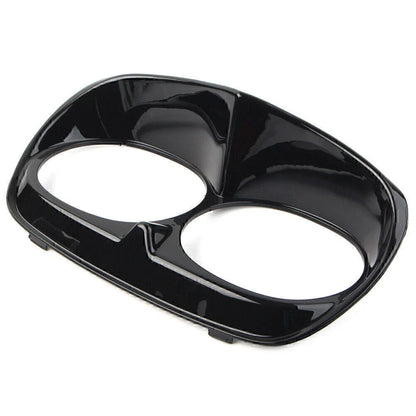 Black Headlight Bezel Scowl Outer Fairing for Harley Road Glide (1998-2013)