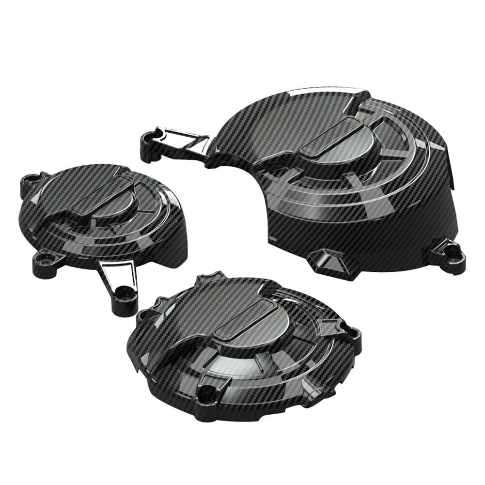 Carbon Fiber Engine Cover Protector Set for Honda CB1000R (2018-2023)