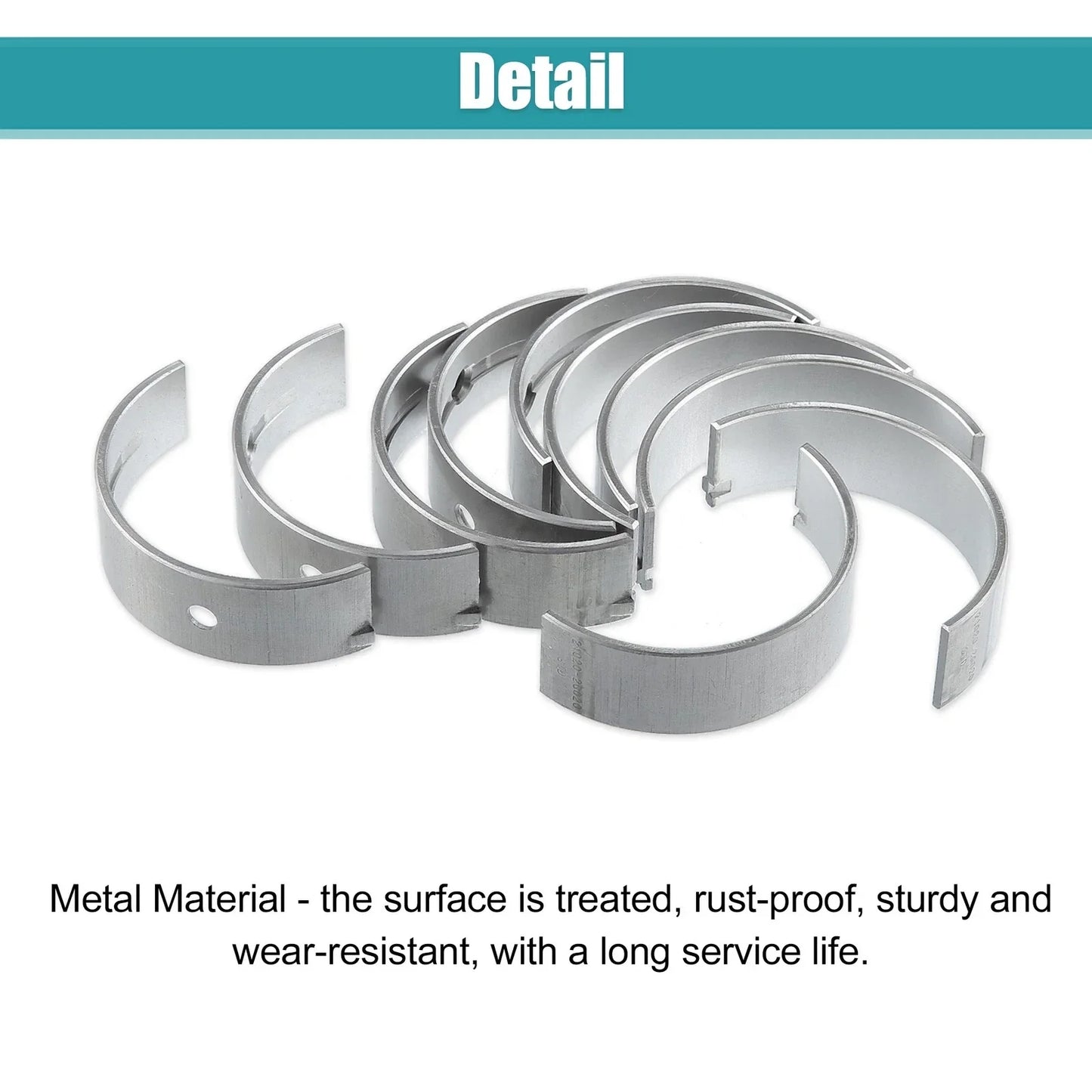 Crankshaft Main Bearing Set for Hyundai Kia 2.0L 2.4L (2008-2020)