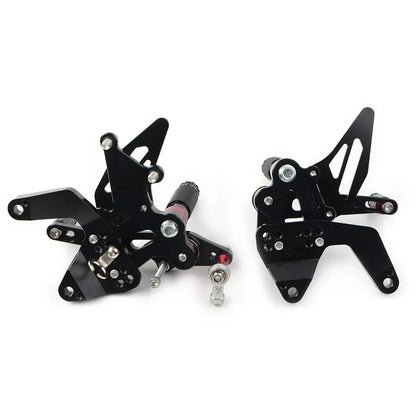 Rear Footpegs for Kawasaki Z900 2021-2023 - Black Aluminum